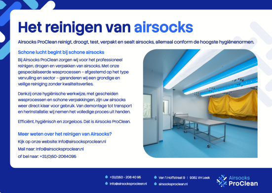 Folder reinigen airsocks